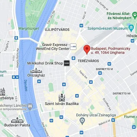 Апартаменты Central Budapest- Podmaniczky Unit 1 *